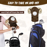 Mouflon Driver Golf Headcover