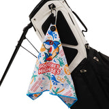 Sunglasses Shark Double-sided Printing Golf Towel