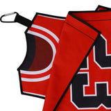 Red Double-sided Printing No. 23 Jersey Golf Towel