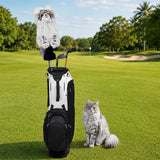 Realistic Maine Coon Cat Driver Plush Golf Headcover