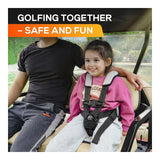 Child Positioner for Golf Carts 5 Point Harness