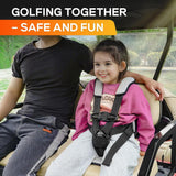 Child Positioner for Golf Carts 5 Point Harness