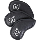 Black Wedges Iron Covers Set For 52° 56° 60° Degree