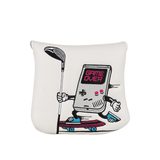 White Game Machine Skateboard Golf Putter Covers