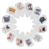 Cat Printing Iron Head Cover 12PCS
