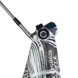 Black& White USD Magnet Golf Towel