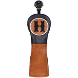Brown Retro Driver Golf Headcover Set