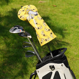 Banana Pattern Driver Golf Cover