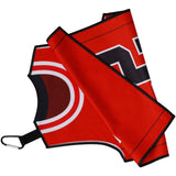 Red Double-sided Printing No. 23 Jersey Golf Towel