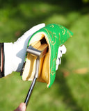 Dark Green Bird Blade Putter Golf Headcover