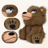 Brown Bear Driver Plush Animal Golf Head Cover