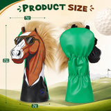 Green Horse Mr. Mayor Driver Golf Headcover