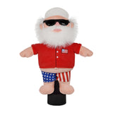 Beer belly guy plush driver golf headcover