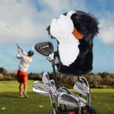 Bernese Mountain Dog Plush Golf Club Driver Cover Headcover