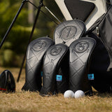 Black High Frequency Driver Golf Headcover