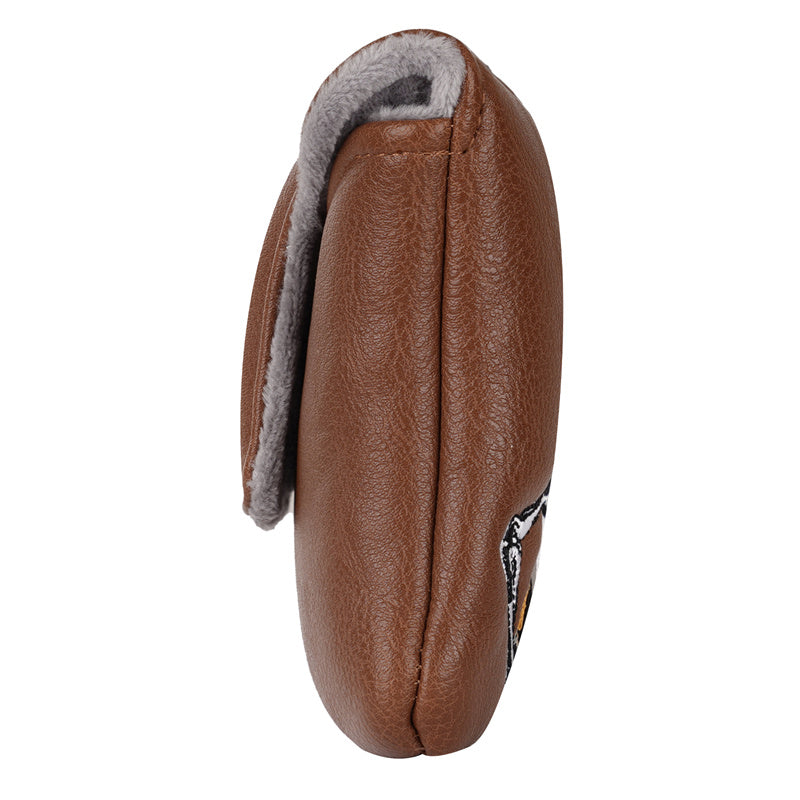 Dark Blue Shark Square Putter Headcover main image 0