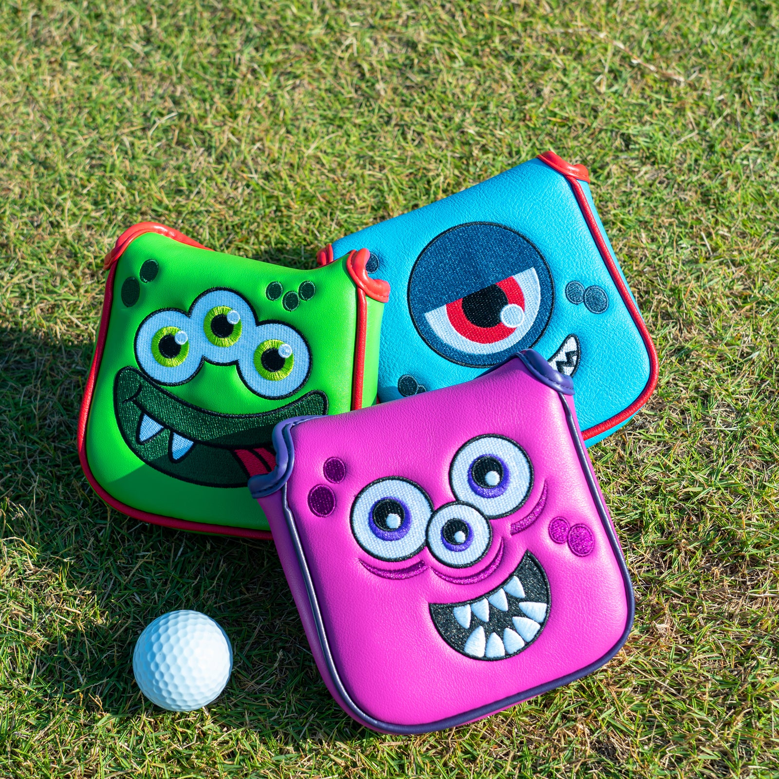 Monster Golf Club Square Mallet Putter Headcover