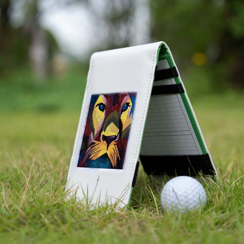 Personalized Scorecard & Yardage Book Holder Cover With Logo
