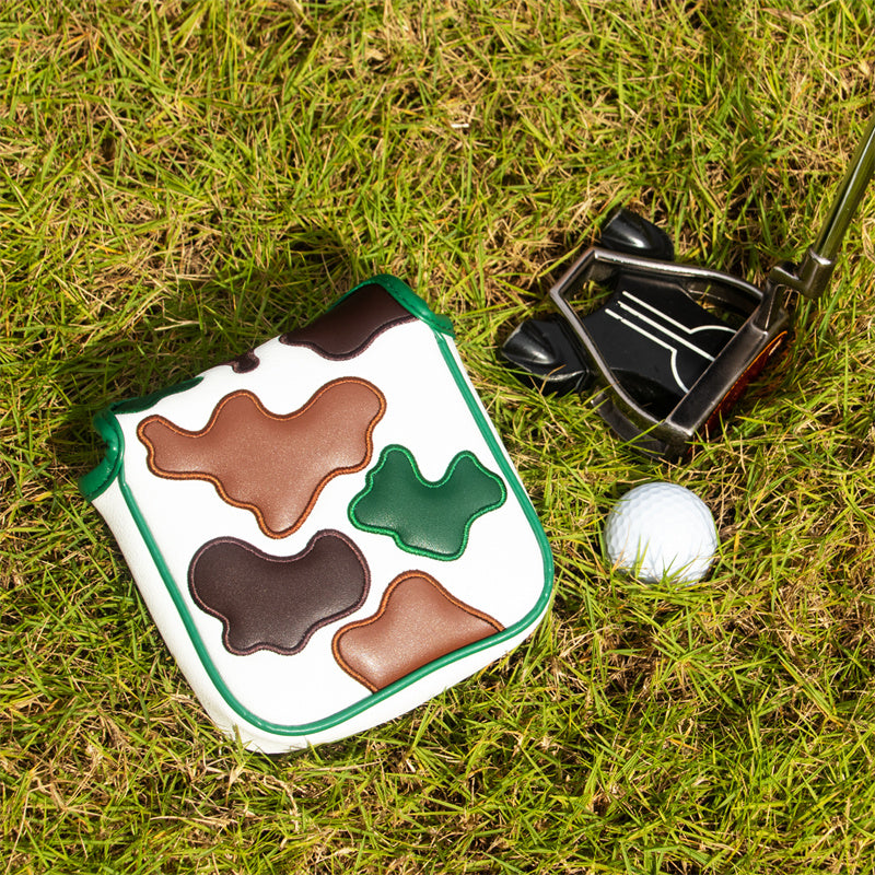 CAMO Square Mallet Putter Headcover With Magnetic Closure-CraftsmanGolf