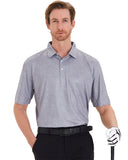 Grey Short Sleeve Polo Shirt-CraftsmanGolf