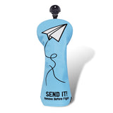 Paper Plane Send It 460cc Blue Driver Headcover