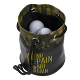 Skull Embroidery Camouflage Golf Valuables Pouch