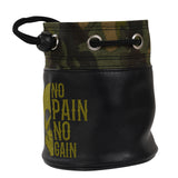 Skull Embroidery Camouflage Golf Valuables Pouch