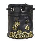 Black Gold Ccoin Golf Valuables Pouch