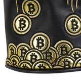 Black Gold Ccoin Golf Valuables Pouch