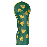 Green Christmas Tree Driver Golf Headcover
