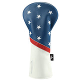 Custom Red Blue Stars Stripes Golf Wood Headcovers