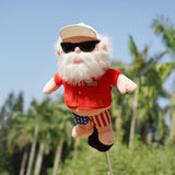 Funny beer belly character plush driver headcover