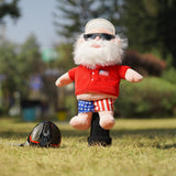 Funny beer belly character plush headcover for driver club