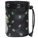 Black PU Finger Money Golf Valuables Pouch