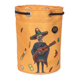 Guitar Skull Printed Golf Valuables Pouch