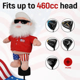 Novelty beer belly plush golf driver cover fit 460cc driver