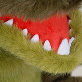 T-Rex plush driver cover mouth detail
