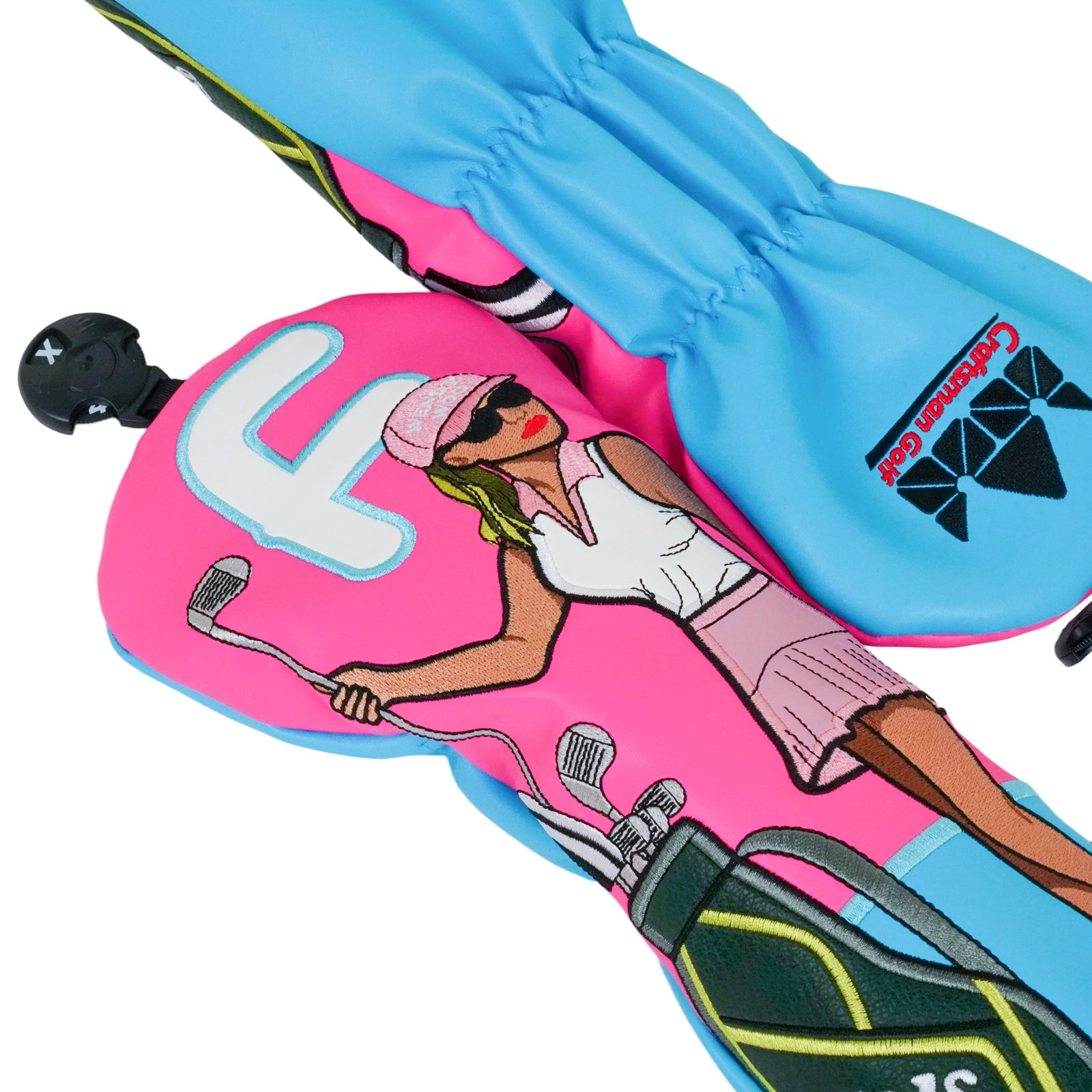 Wendy Woo Golf x Craftsman Golf Pink Power Wood Cover
