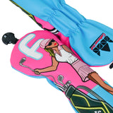 Wendy Woo Golf x Craftsman Golf Pink Power Wood Cover