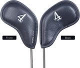 Personalized Magnetic Leather Iron Head Cover Set(4-9, PGSL)