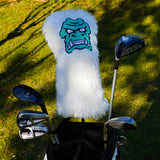 White Driver Head Cover
