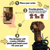 How to order a custom animal golf headcover