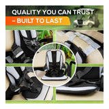 Universal Golf Cart Child Safety Seat with Adjustable 5 Point Harness
