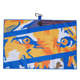 Yellow Tiger Magnet Golf Towel