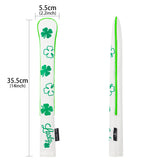 White Black Four-leaf Clover Alignment Stick Cover