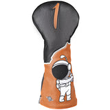 Astronaut Leather Golf Club Driver Head Cover - Craftsman Golf