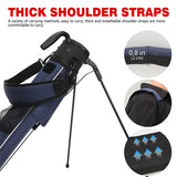 Blue Stars Lightweight Golf Stand Bag-Craftsman Golf