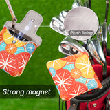 Colorful Orange Golf Club Large Mallet Putter Head Cover - Craftsman Golf