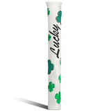 Four-Leaf Clover Leather Alignment Stick Cover