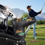 Good Vibes Golf Club Blade Putter Head Cover -  Craftsman Golf